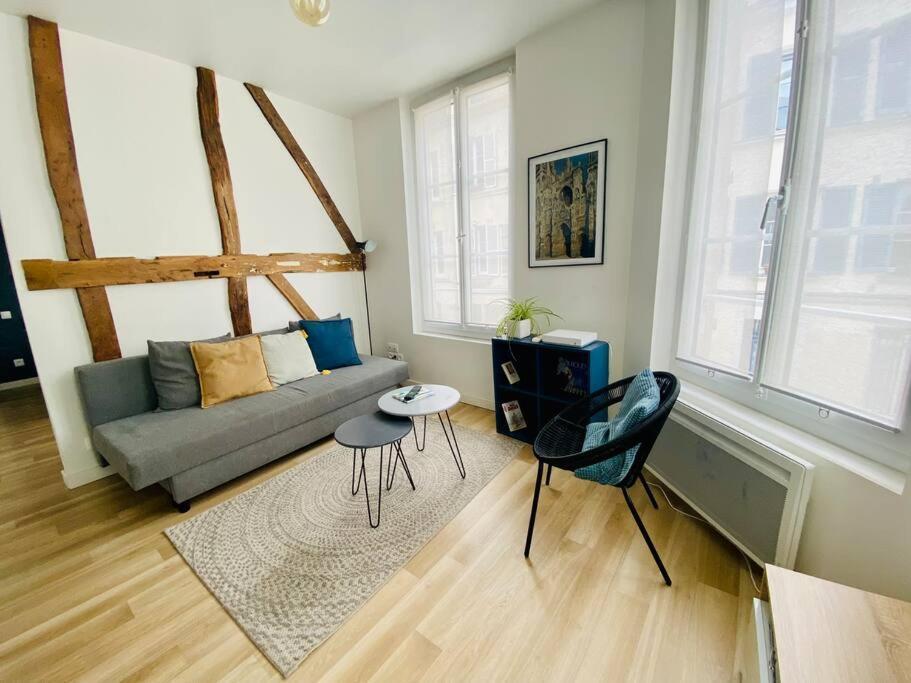 Les Beaux Arts, Appartement Au Coeur De รูออง ภายนอก รูปภาพ